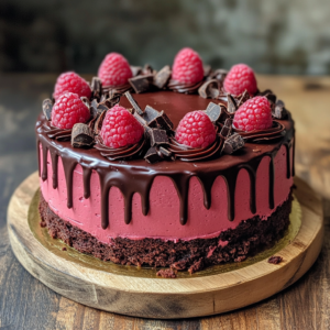 Raspberry Chocolate Cake